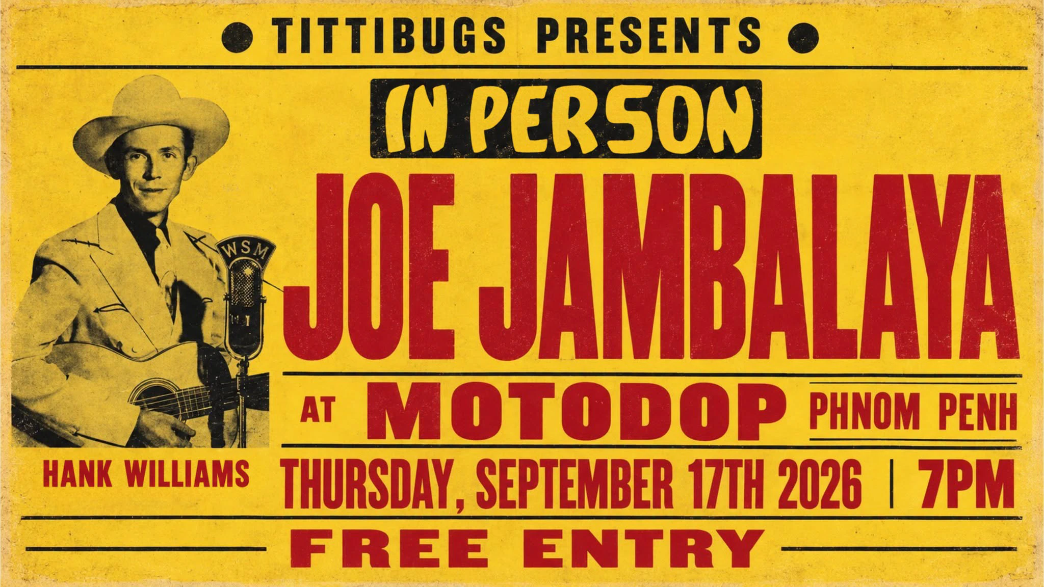Joe Jambalaya Live