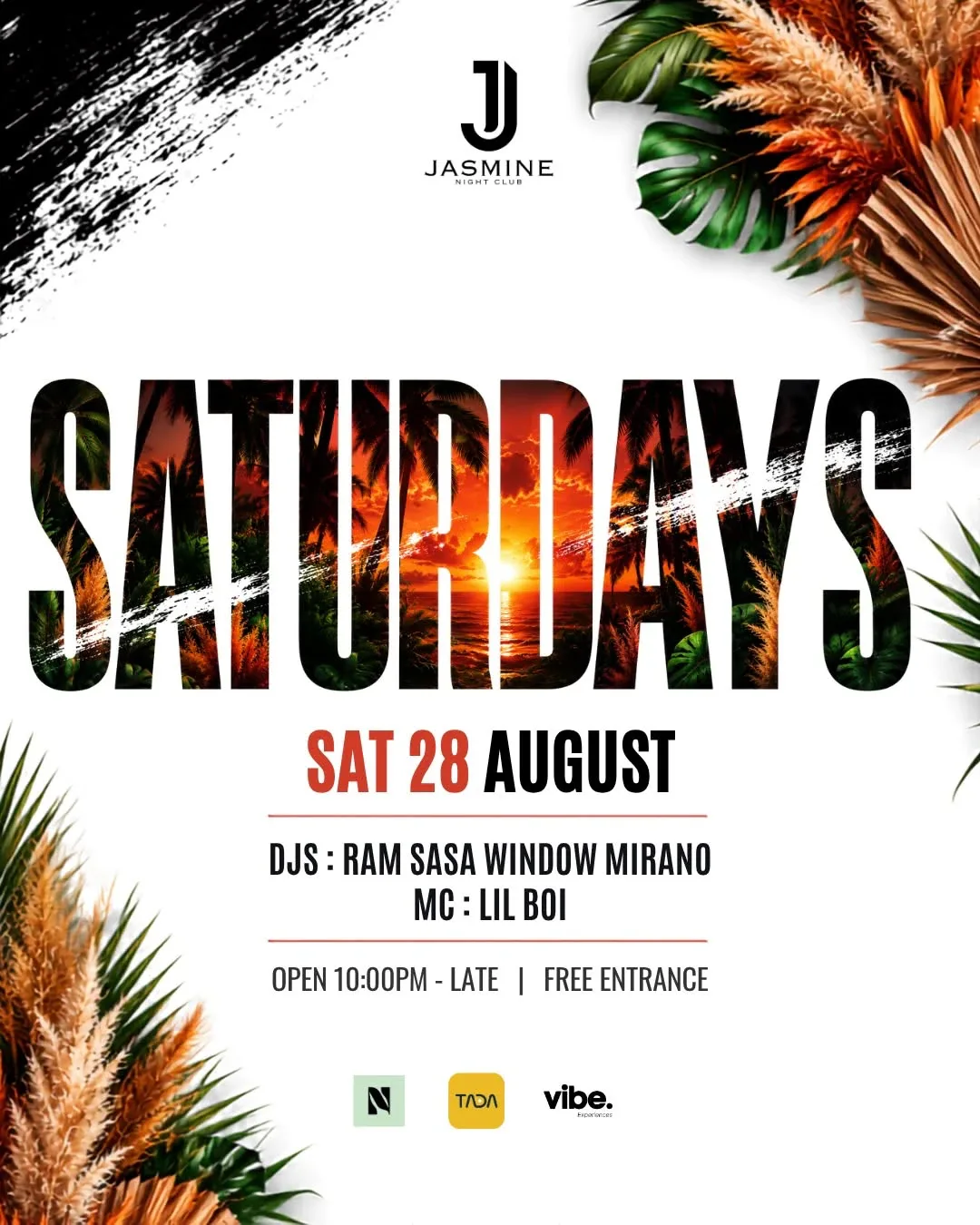 Saturday Night at Jasmine